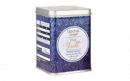 Gardner Street Blue Youth Herbal Infusion Butterfly Pea Blue Tea  Container  40 grams